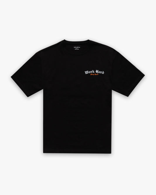 Oversize WorkHard - PlayHard Tişört